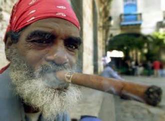 Smoke a real cuban cigar